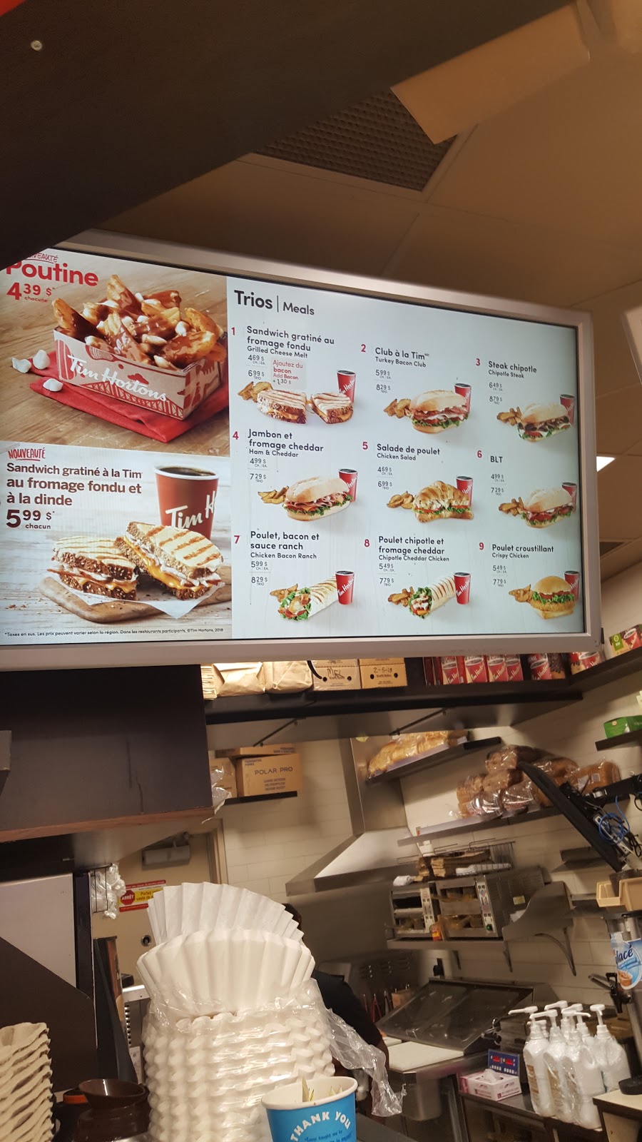 Tim Hortons | 115 Boulevard Crémazie O, Montréal, QC H2N 1L4, Canada | Phone: (514) 382-9749
