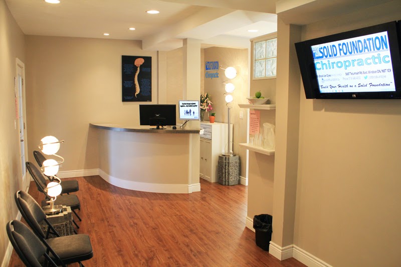 Solid Foundation Chiropractic | 5687 Tecumseh Rd E, Windsor, ON N8T 1C8, Canada | Phone: (519) 948-4000