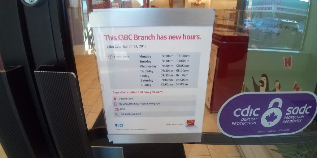 CIBC Branch with ATM | 7220 Kennedy Rd, Markham, ON L3R 7P2, Canada | Phone: (905) 479-2077