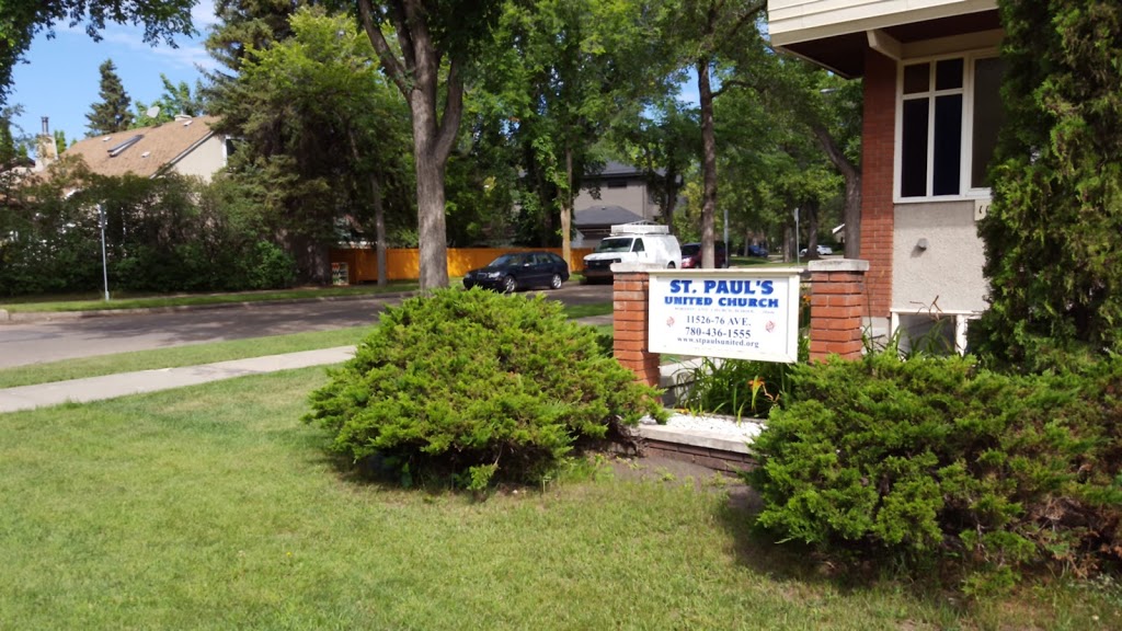 St. Pauls United Church | 11526 76 Ave NW, Edmonton, AB T6G 0K7, Canada | Phone: (780) 436-1555