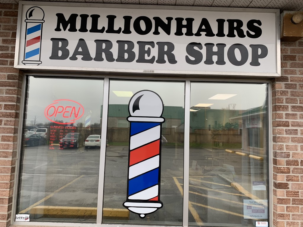 Millionhairs Barber Shop By Terrance | 600 Dundas St E, Belleville, ON K8N 5P9, Canada | Phone: (613) 243-8388