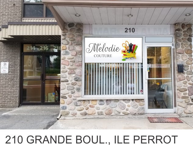 Couture MELODIE | 210 Grand Boulevard, LÎle-Perrot, QC J7V 4X1, Canada | Phone: (514) 969-5504
