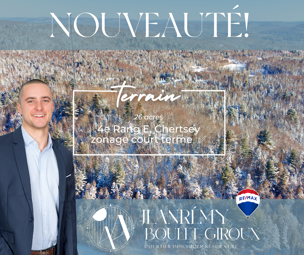 Jeanrémy Boulet-Giroux - Courtier immobilier Laurentides | 795 Bd de Sainte-Adèle, Sainte-Adèle, QC J8B 2N1, Canada | Phone: (450) 512-2217