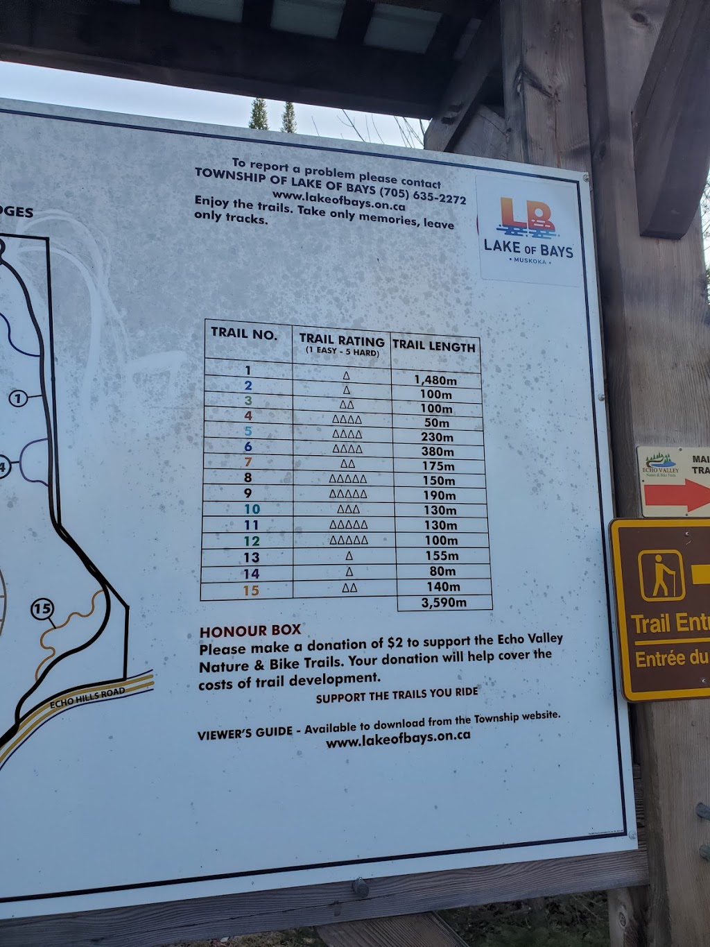 Echo Valley Nature & Bike Trails | Echo Hills Rd, Dwight, ON P0A 1H0, Canada | Phone: (877) 566-0005