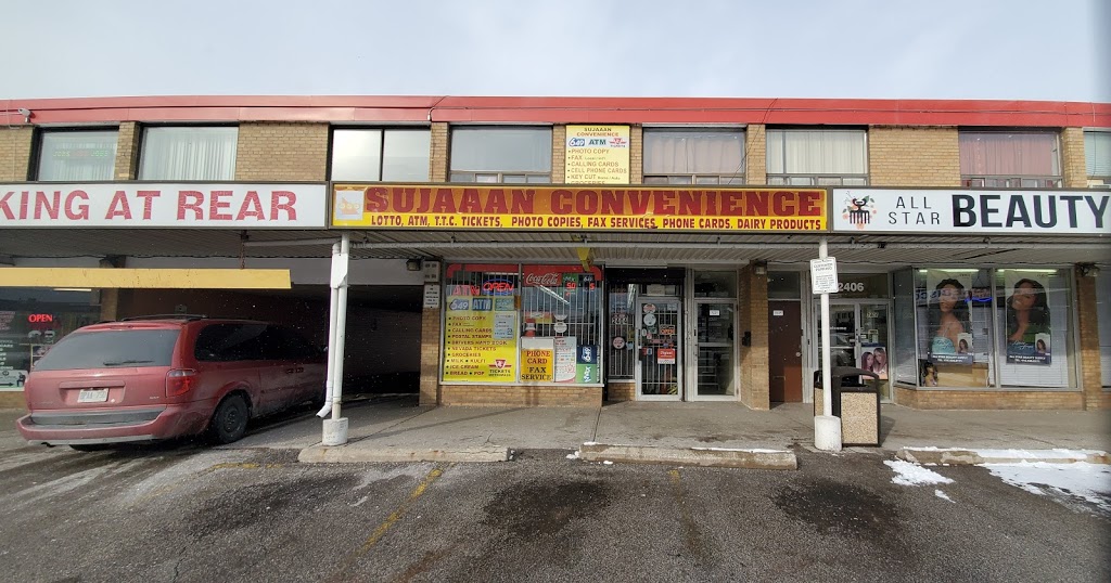 Sujaaan Convenience | 2404 Eglinton Ave E, Scarborough, ON M1K 2P3, Canada | Phone: (416) 752-2017