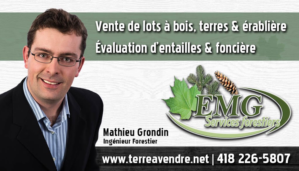 Services forestiers EMG | 358 Rue Principale, East Broughton, QC G0N 1G0, Canada | Phone: (418) 226-5807