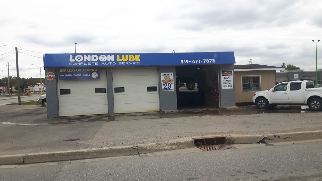 London Lube | 1446 Fanshawe Park Rd W, London, ON N6H 5M6, Canada | Phone: (519) 471-7878