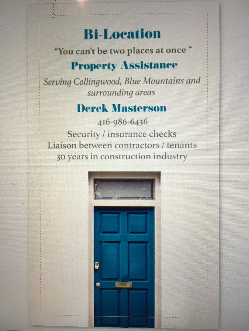 Bi-Location | 132 Grand Cypress Ln, The Blue Mountains, ON L9Y 0K6, Canada | Phone: (416) 986-6436