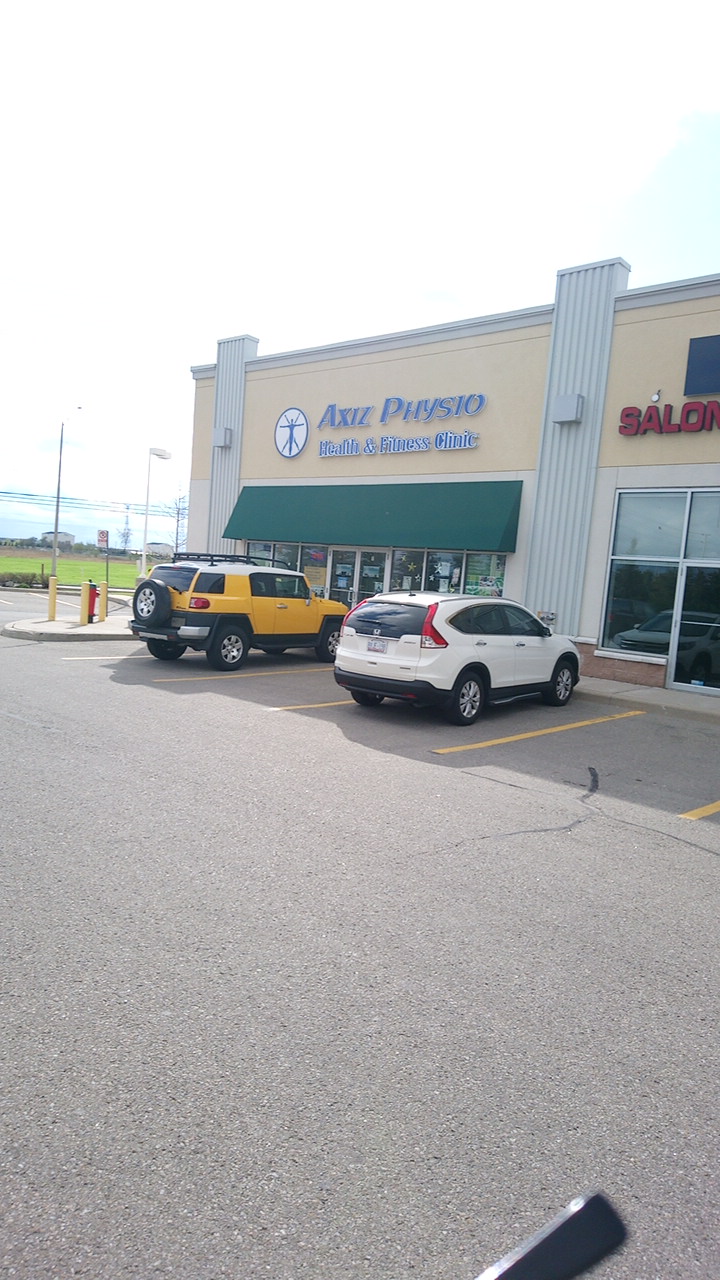 Axiz Physio Health & Fitness Clinic | 3945 Doug Leavens Blvd, Mississauga, ON L5N 6V9, Canada | Phone: (905) 607-9952 ext. 2