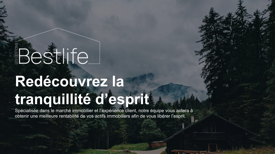 Les gestions Bestlife | 1258 Rue Letendre, Sherbrooke, QC J1K 3A5, Canada | Phone: (438) 888-5034
