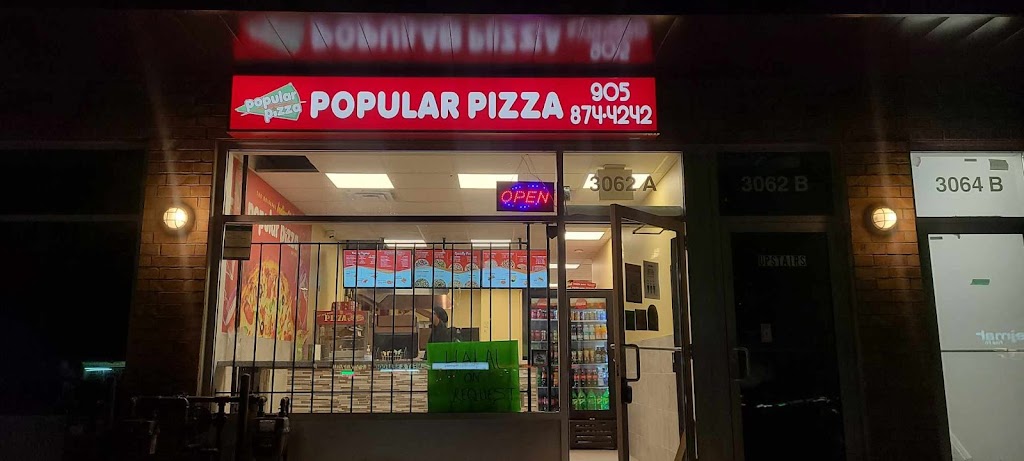 Popular Pizza | 3062 Hurontario St, Mississauga, ON L5B 1N7, Canada | Phone: (905) 874-4242