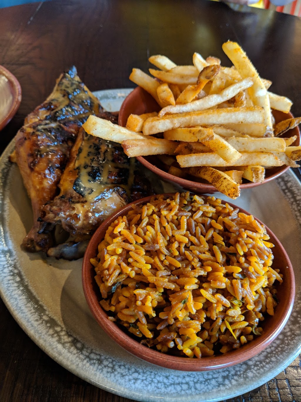 Nandos Danforth (Temporarily Closed) | 671 Danforth Ave Unit A, Toronto, ON M4J 1L3, Canada | Phone: (416) 461-5551