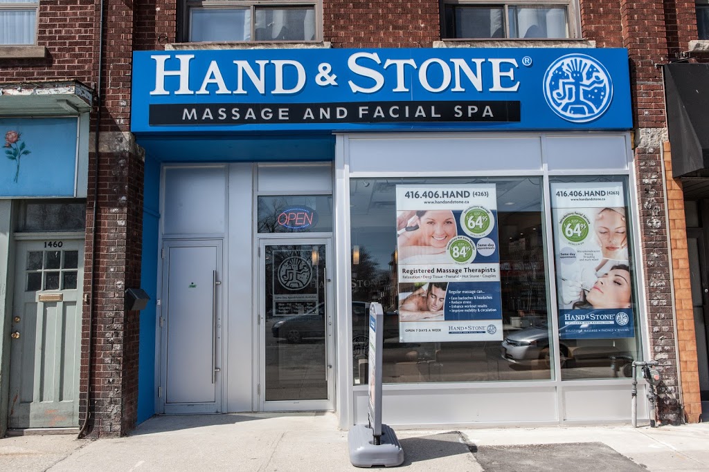 Hand & Stone Massage and Facial Spa - Danforth | 1464 Danforth Ave, Toronto, ON M4J 1N4, Canada | Phone: (416) 406-4263