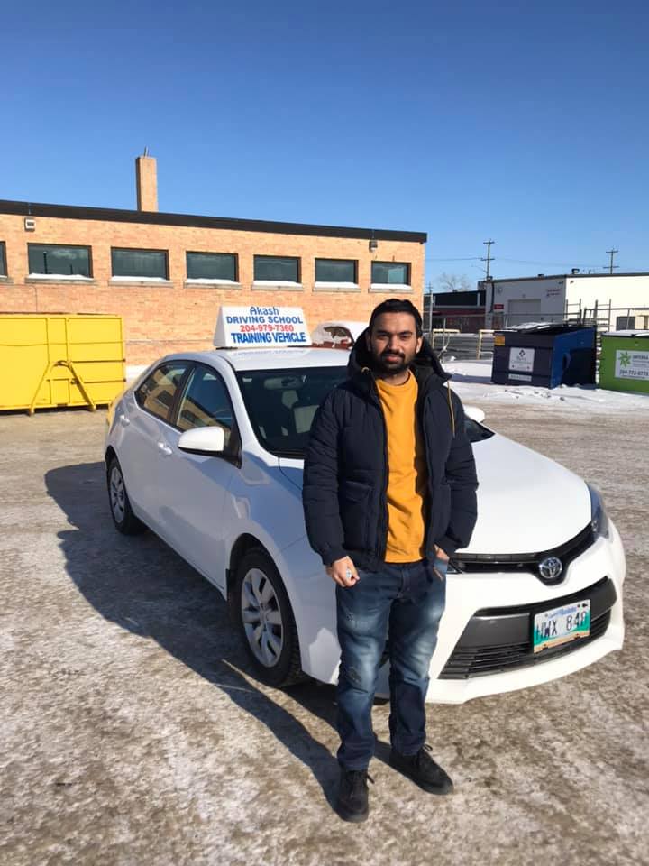 Akash Driving School : Class 5 Car Driving Lessons - Winnipeg | 23 Allan Blye Dr, Winnipeg, MB R2P 2S5, Canada | Phone: (204) 979-7360