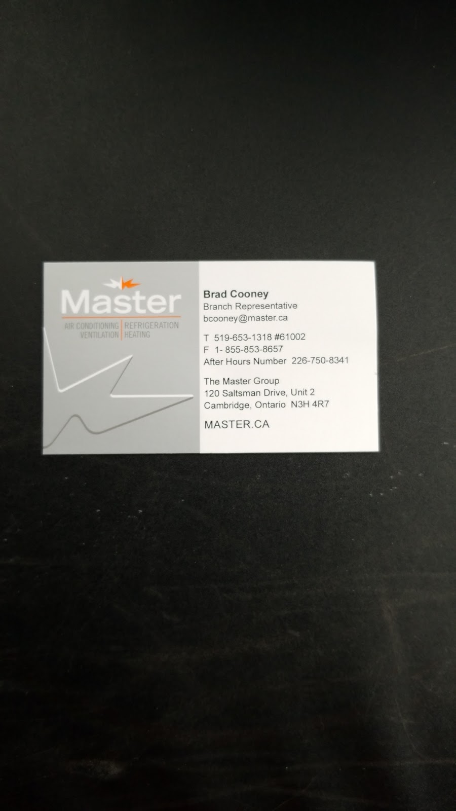 The Master Group Cambridge | 120 Saltsman Dr Unit 2, Cambridge, ON N3H 4R7, Canada | Phone: (519) 653-1318