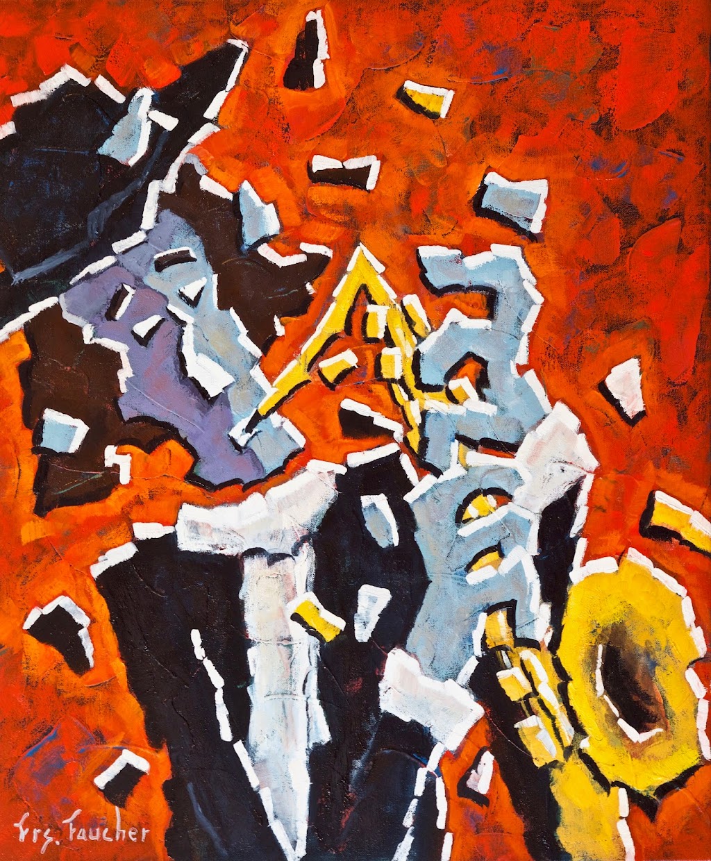 François Faucher, artiste peintre vibrationniste | 619 Bd de Mortagne, Boucherville, QC J4B 0K2, Canada | Phone: (450) 655-6209
