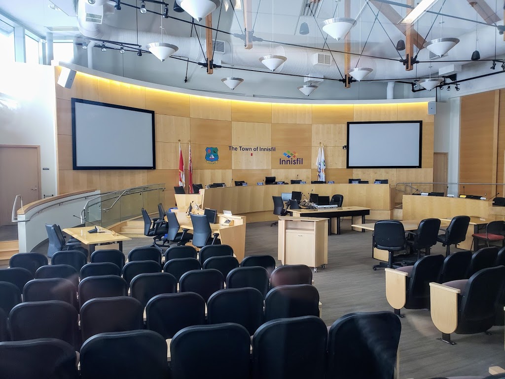Innisfil Town Hall | 2101 Innisfil Beach Rd, Innisfil, ON L9S 1A1, Canada | Phone: (705) 436-3710