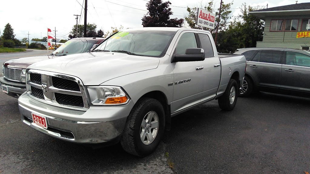 Able Auto Sales & Leasing (Kingston) Ltd | 191 Dalton Av, Kingston, ON K7K 6C2, Canada | Phone: (613) 542-2253