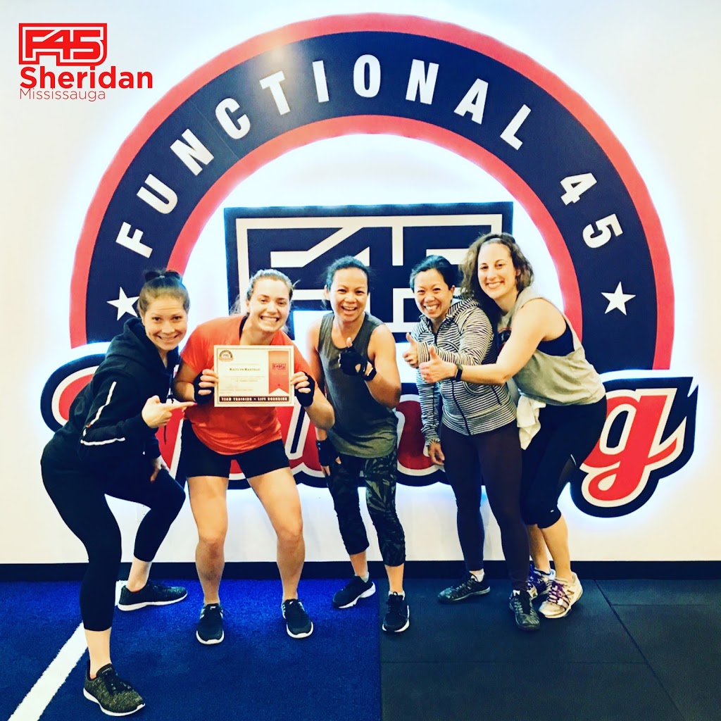 F45 Training Sheridan | 1900 Dundas St W suite 28b, Mississauga, ON L5K 1P9, Canada | Phone: (905) 916-5777