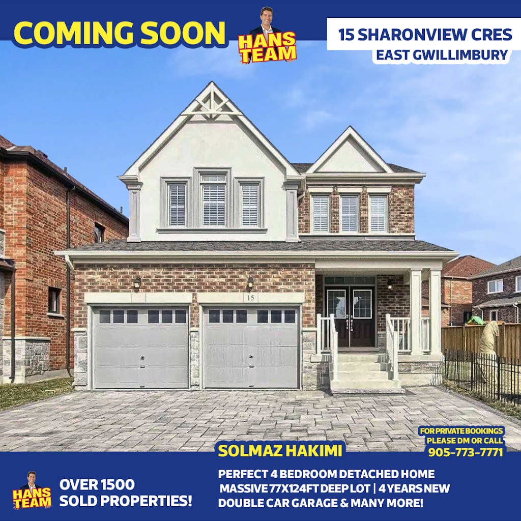 Hans Team #1 GTA Real Estate Team | 348 Betty Ann Dr, North York, ON M2R 1B3, Canada | Phone: (905) 773-7771