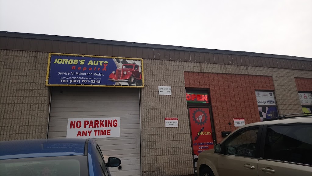 Jorges Auto Repair | 66 Thomas St, Mississauga, ON L5M 2P3, Canada | Phone: (647) 201-2242
