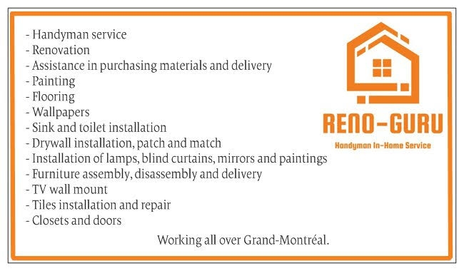 RENO-GURU | 12 Rue Vervais, Mercier, QC J6R 2K9, Canada | Phone: (514) 561-6514
