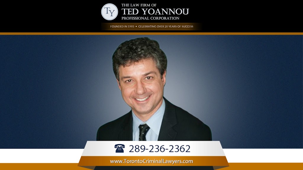 The Law Firm of Ted Yoannou - Woodbridge Criminal Lawyer | 5317 York Regional Rd 7 #1, Woodbridge, ON L4L 1T4, Canada | Phone: (289) 236-2362