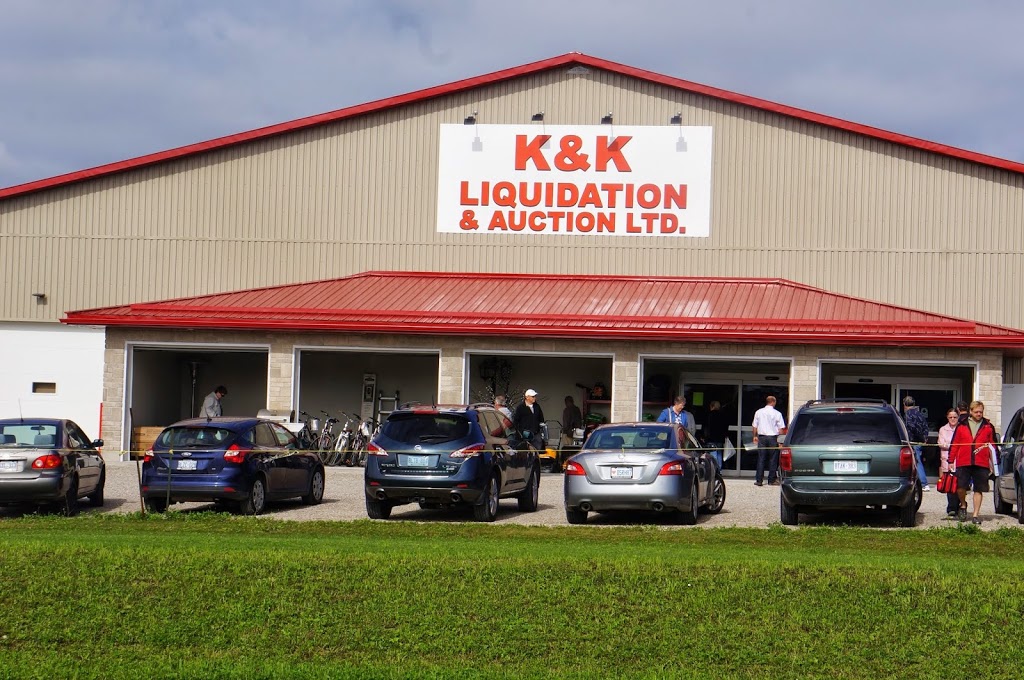 K&K Liquidation And Auction Ltd | store | 1420 Hutchison Rd, Wellesley, ON N0B 2T0, Canada | 5196560770 OR +1 519-656-0770