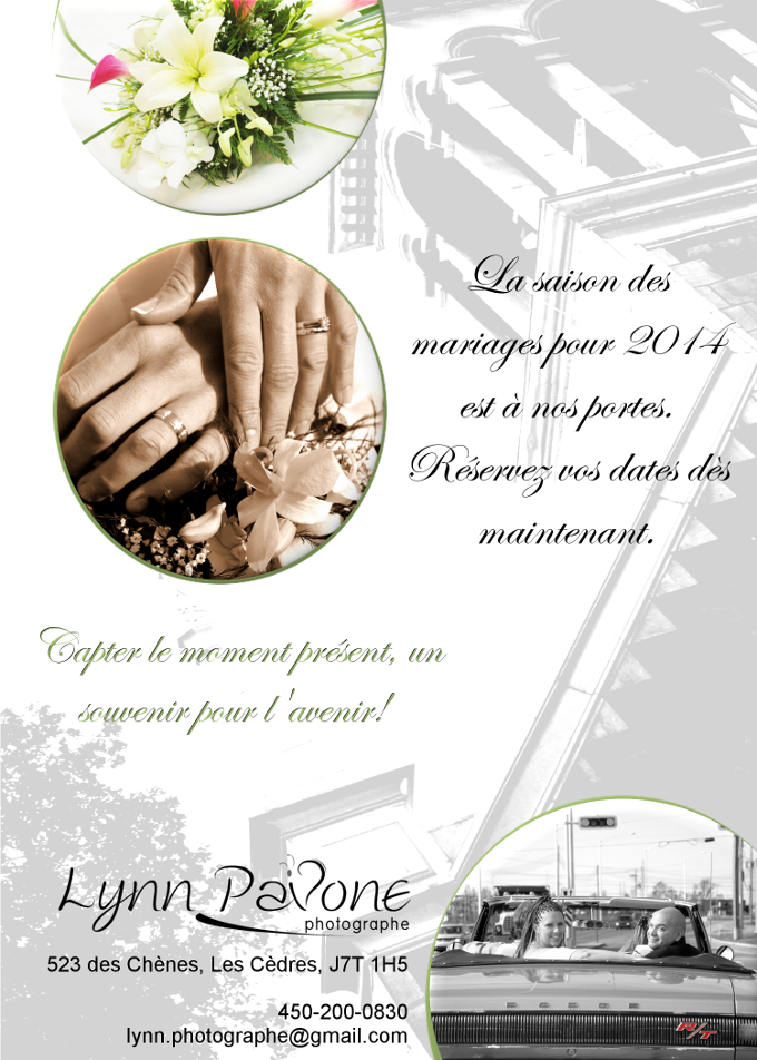 Photographe, Lynn Pavone | 523 Rue des Chênes, Les Cèdres, QC J7T 1H5, Canada | Phone: (450) 200-0830
