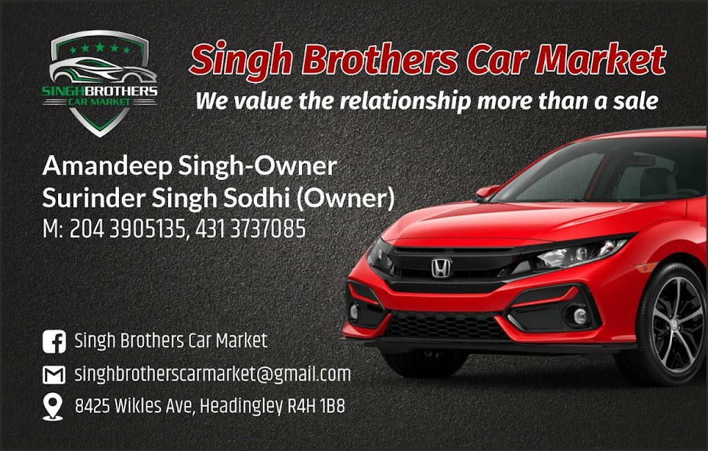 Singh Brothers Car Market | 8425 Wilkes Ave, Headingley, MB R4H 1J8, Canada | Phone: (204) 390-5135
