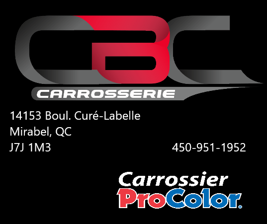 Carrosserie CBC / Procolor St-Janvier | car repair | 14153 Boulevard Curé-Labelle, Mirabel, QC J7J 1M3, Canada | 4509511952 OR +1 450-951-1952
