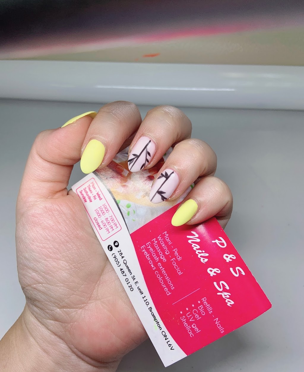 P&S Nails & Spa | 284 Queen St E #110, Brampton, ON L6V 1C2, Canada | Phone: (905) 487-0120