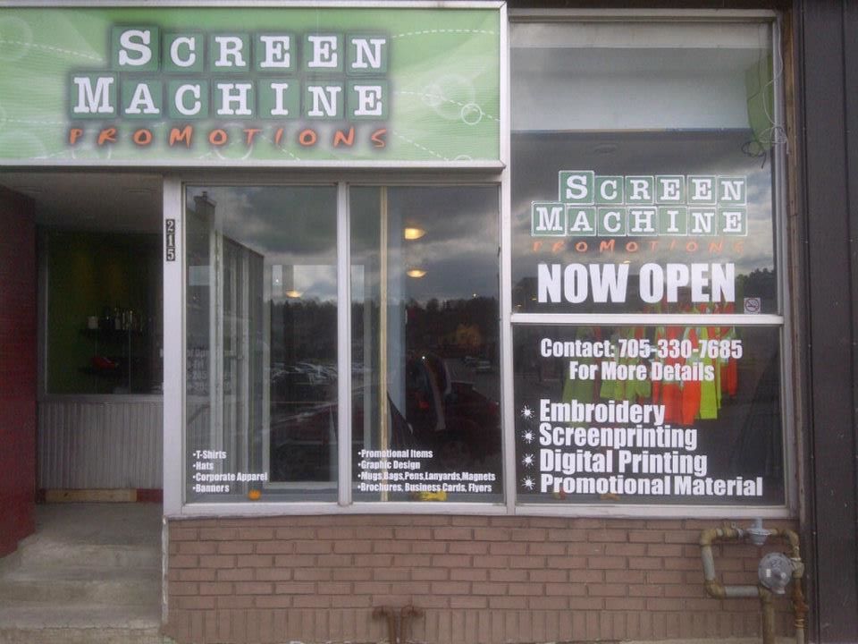 Screen Machine Promotions | 215 King St, Midland, ON L4R 3M1, Canada | Phone: (705) 245-7872
