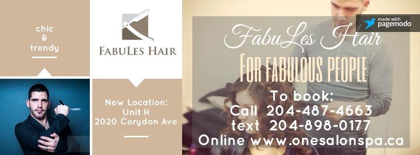FabuLes Hair | 1580 Taylor Ave, Winnipeg, MB R3N 2A7, Canada | Phone: (204) 898-0177