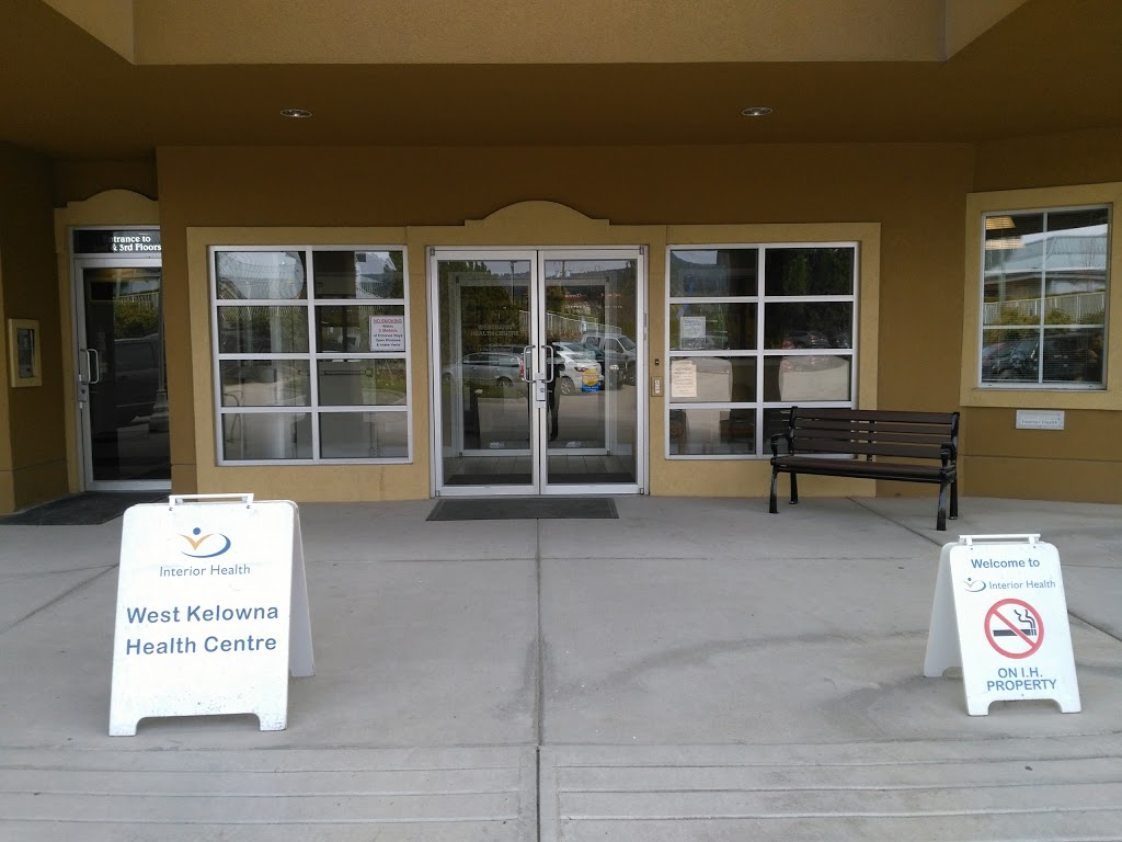Interior Health - West Kelowna Health Center | 2300 Carrington Rd, West Kelowna, BC V4T 2N6, Canada | Phone: (250) 980-5150