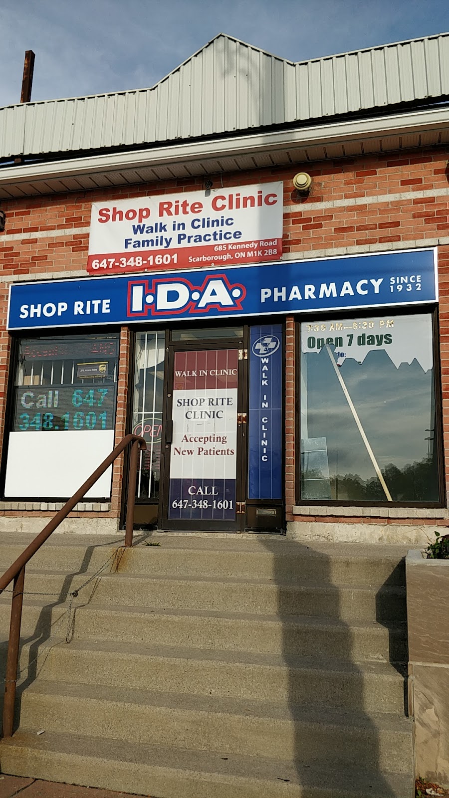I.D.A. - Shop Rite Pharmacy | 685 Kennedy Rd, Scarborough, ON M1K 2B8, Canada | Phone: (416) 264-1000