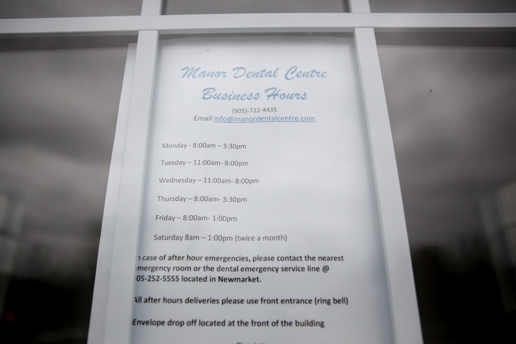 Manor Dental Centre - Dr. Andrew Abramowicz | 153 High St, Sutton, ON L0E 1R0, Canada | Phone: (905) 722-4435