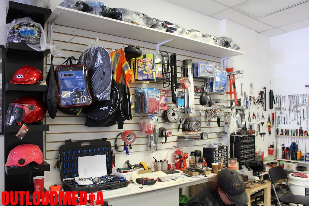 Green Moto-electric bikes, parts & accessories Toronto | 848 Dundas St W, Toronto, ON M6J 1V5, Canada | Phone: (647) 344-7043