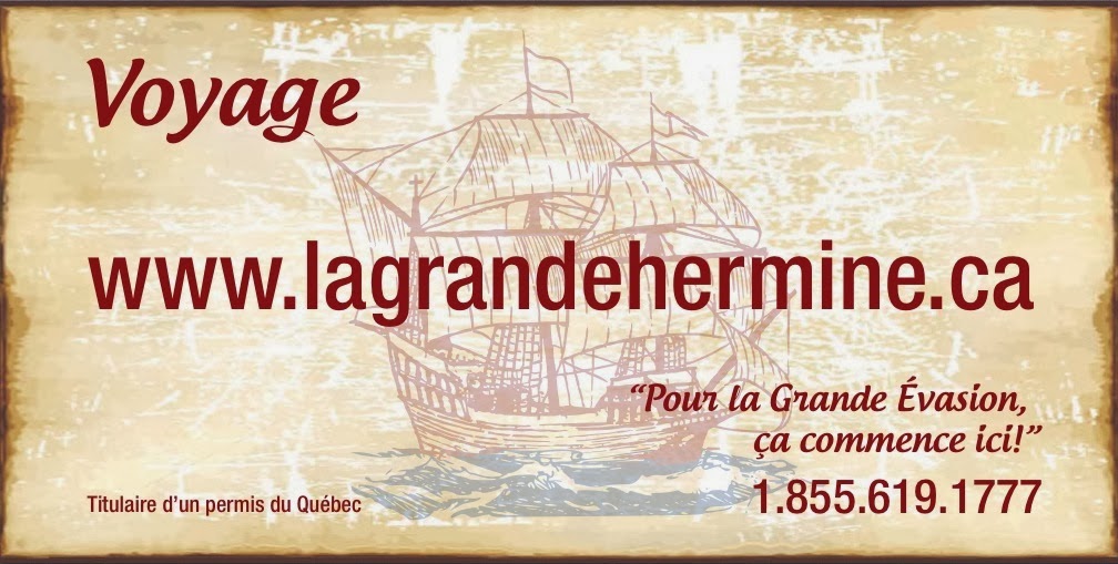 La Grande Hermine Inc | 210 Bd Jean Leman, Candiac, QC J5R 6E6, Canada | Phone: (450) 619-1777