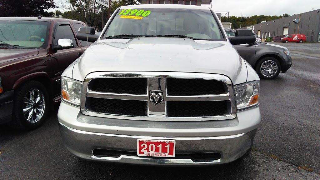Able Auto Sales & Leasing (Kingston) Ltd | 191 Dalton Av, Kingston, ON K7K 6C2, Canada | Phone: (613) 542-2253