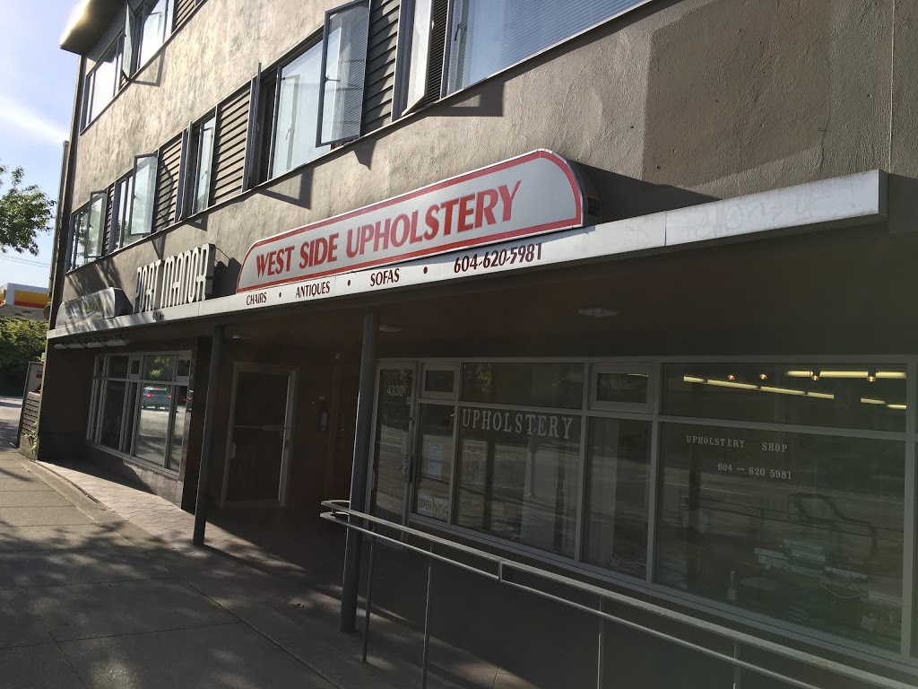 West Side Upholstery | 4330 W 10th Ave, Vancouver, BC V6R 2H7, Canada | Phone: (604) 620-5981