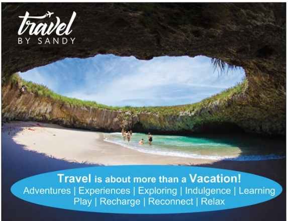 Travel by Sandy McLary @ The Travel Agent Next Door | 1541 Marine Cir, Parksville, BC V9P 1Y5, Canada | Phone: (250) 594-8728