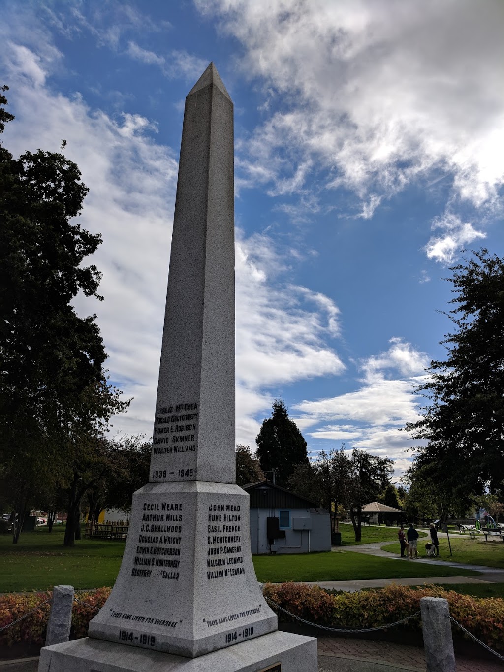 Memorial Park | 5010 47 Ave, Delta, BC V4K, Canada | Phone: (604) 946-3308