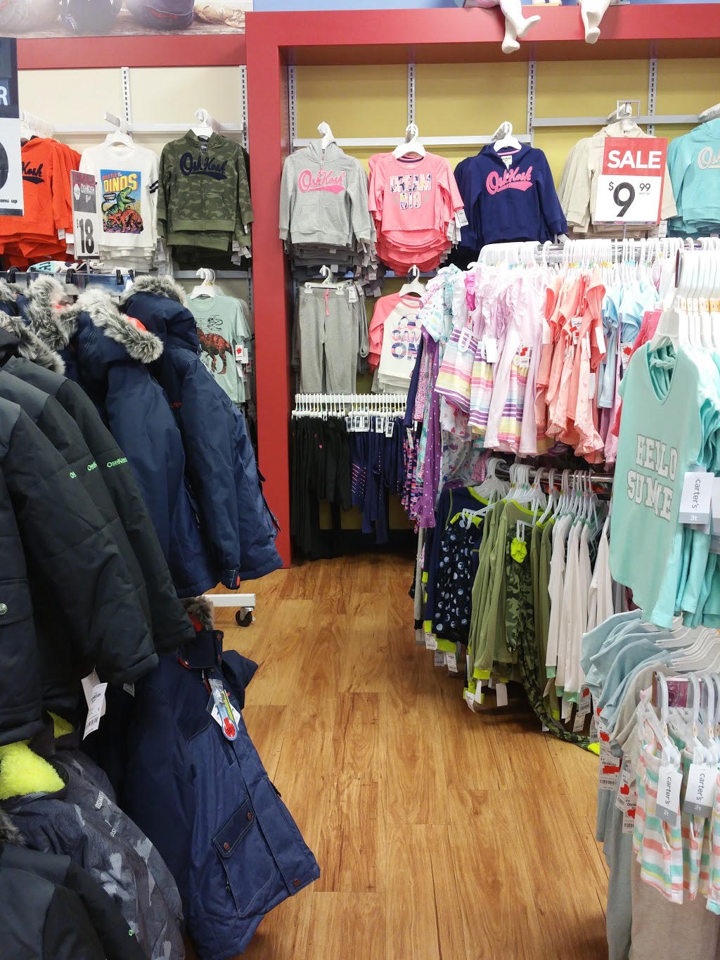 OshKosh Bgosh | 655 Fairway Rd S, Kitchener, ON N2C 1X4, Canada | Phone: (519) 894-5469