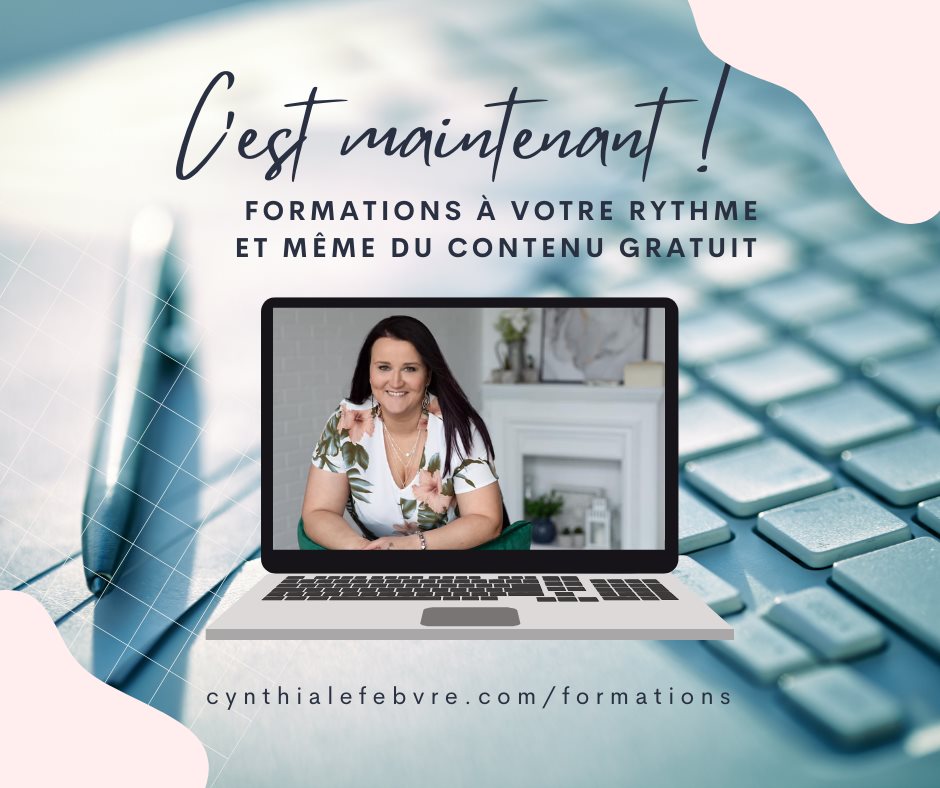 Gestion Cynthia Lefebvre, Formation et Comptabilité | 44 Rue des Castors, Lavaltrie, QC J5T 1H6, Canada | Phone: (514) 464-8126