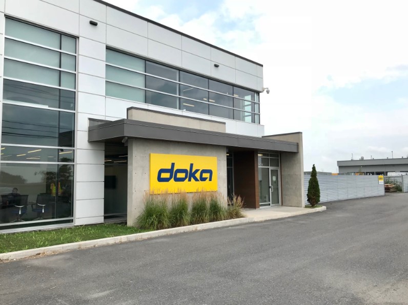 Doka Canada Ltee | 1404 Boulevard Lionel-Boulet, Varennes, QC J3X 1P7, Canada | Phone: (450) 652-7555