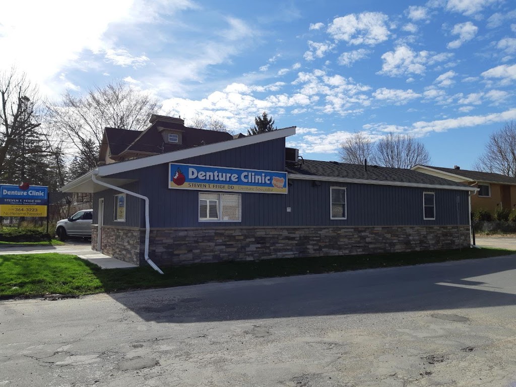 Steven T. Feige Denture Clinic | 550 10th St, Hanover, ON N4N 1R5, Canada | Phone: (519) 364-3223