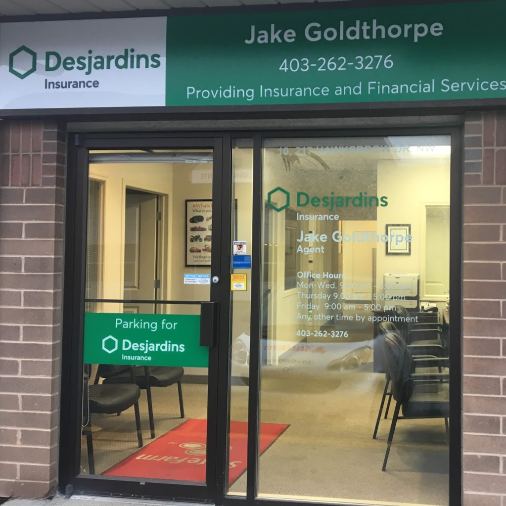 Jake Goldthorpe Desjardins Insurance Agent | 217 Hawksbrow Dr NW #10, Calgary, AB T3G 3K2, Canada | Phone: (403) 262-3276