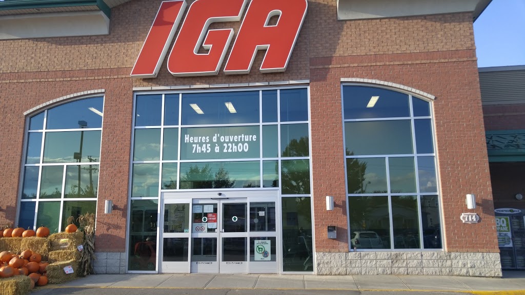 IGA Supermarché Clément Louiseville inc. | 714 Boulevard Saint Laurent O, Louiseville, QC J5V 1K7, Canada | Phone: (819) 228-5818