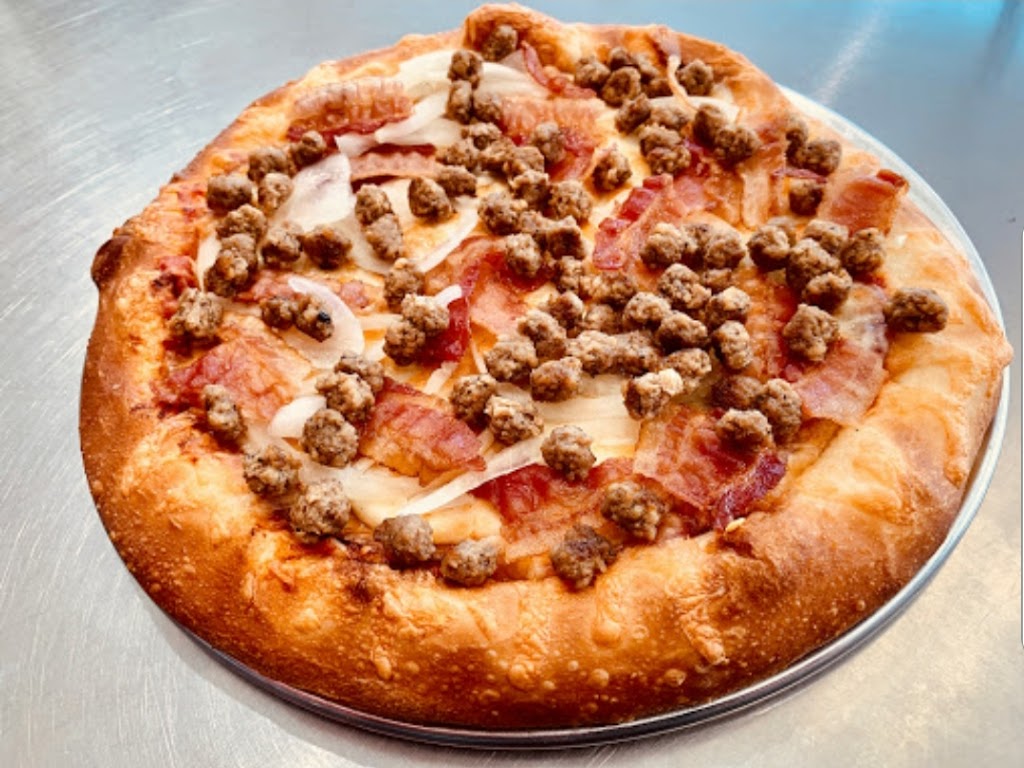 Duo Pizza Inc | 248 Bd Churchill, Greenfield Park, QC J4V 1Z7, Canada | Phone: (450) 466-4040